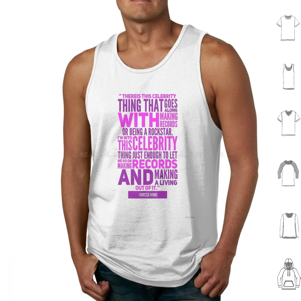 " Let Me Go On Making Records And Making A Living Out Of It. " ~ Chrissie Hynde Tank Tops Print Cotton Chrissie Hynde
" Let Me Go On Making Records And Making A Living Out Of It. " ~ Chrissie Hynde Tank Tops Print Cotton Chrissie Hynde