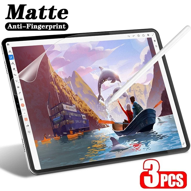Матовая защитная пленка для экрана iPad Pro 6-го, 5-го, 4-го, 3-го, 2-го, 1-го поколений, для iPad Pro 12.9 2022, 2021, 2020, 2018, 2017, 2015 годов выпуска
Матовая защитная пленка для экрана iPad Pro 6-го, 5-го, 4-го, 3-го, 2-го, 1-го поколений, для iPad Pro 12.9 2022, 2021, 2020, 2018, 2017, 2015 годов выпуска