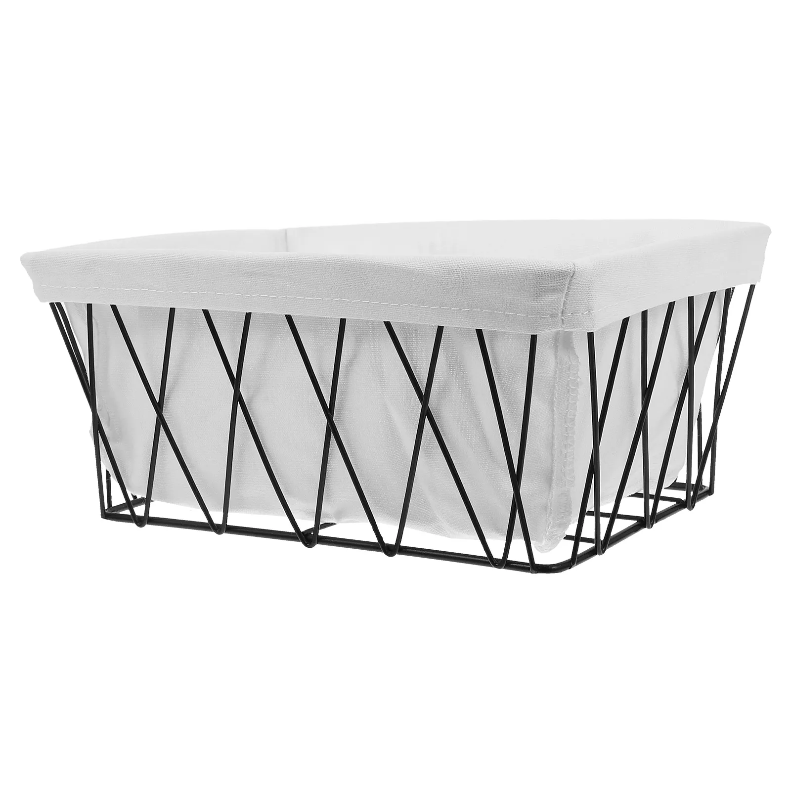 Iron Storage 24.5X18X10.5CM Wire ganizer Desk Home Office Decorative Bins Lined Basket Closet Shelf Pantry
Iron Storage 24.5X18X10.5CM Wire ganizer Desk Home Office Decorative Bins Lined Basket Closet Shelf Pantry