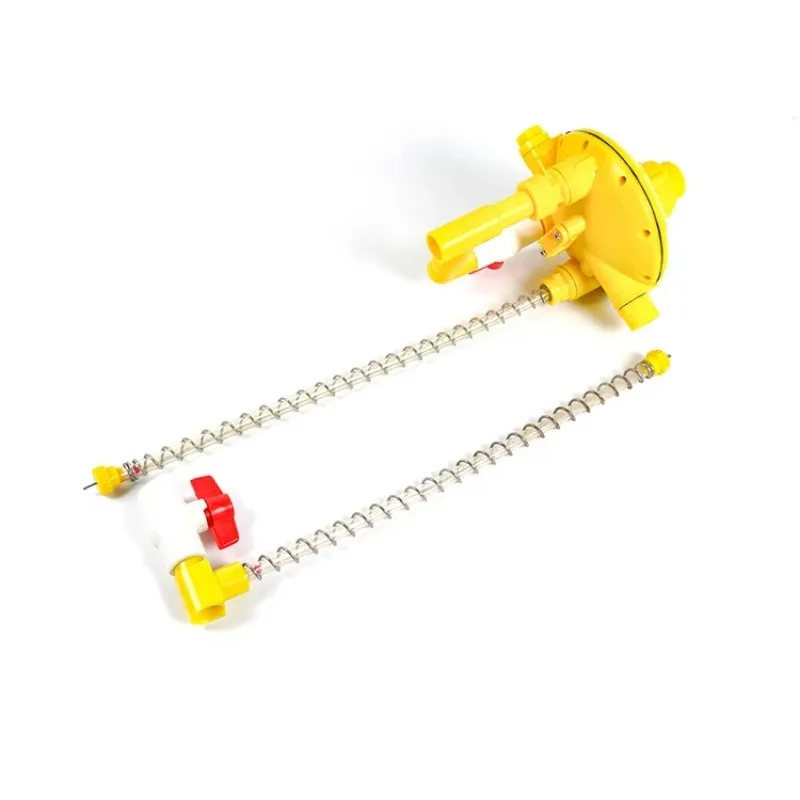 Automatic Poultry Water Pressure Regulator Valve for Chicken End Part for Efficient Animal Drinkers for Poultry Farms
Automatic Poultry Water Pressure Regulator Valve for Chicken End Part for Efficient Animal Drinkers for Poultry Farms