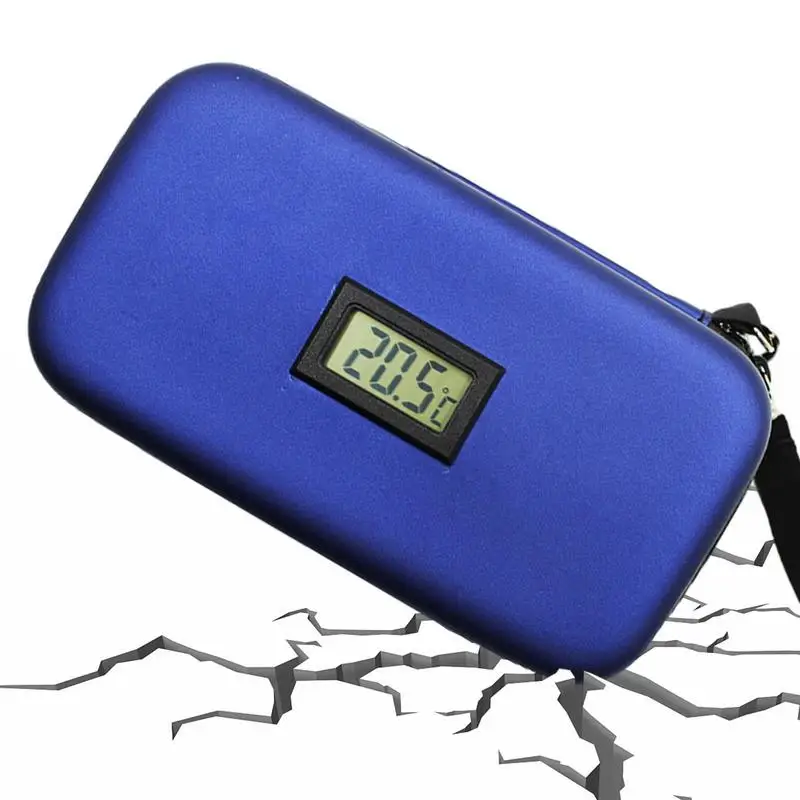Insulins Cooler Travel Case Mini Insulins Cooler Bag Heat Insulation Temperature Display Medicine Diabetic Supplies Travel Case
Insulins Cooler Travel Case Mini Insulins Cooler Bag Heat Insulation Temperature Display Medicine Diabetic Supplies Travel Case