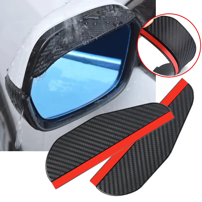 2PCS Car Rearview Mirror Rain Eyebrow Visor Carbon Fiber Car Rearview Side Snow Sun Visor Rain Cover Car Mirror Accessories
2PCS Car Rearview Mirror Rain Eyebrow Visor Carbon Fiber Car Rearview Side Snow Sun Visor Rain Cover Car Mirror Accessories