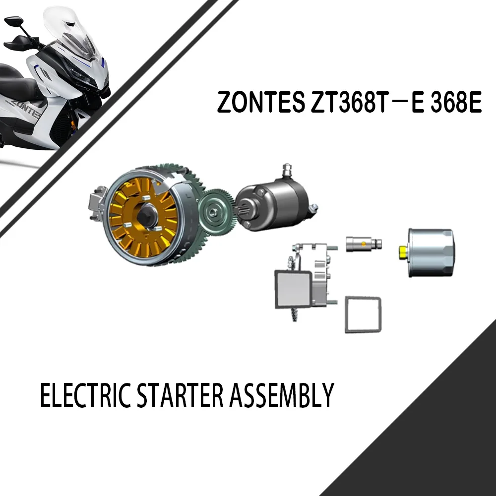 For ZONTES 368E ZT 368-E Electric Starter Reduction Gear Magneto Stator Starter Motor Lubrication Oil Pump Chain Filter
For ZONTES 368E ZT 368-E Electric Starter Reduction Gear Magneto Stator Starter Motor Lubrication Oil Pump Chain Filter