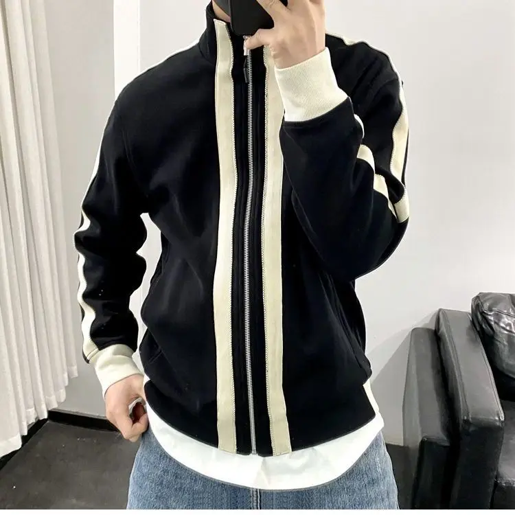 Fashion Casual Men Jacket Classic Style Streetwear Autumn and Winter Jacket Men Outwear Coat Patchwork Jackets Tops 2023 Z01
Fashion Casual Men Jacket Classic Style Streetwear Autumn and Winter Jacket Men Outwear Coat Patchwork Jackets Tops 2023 Z01
