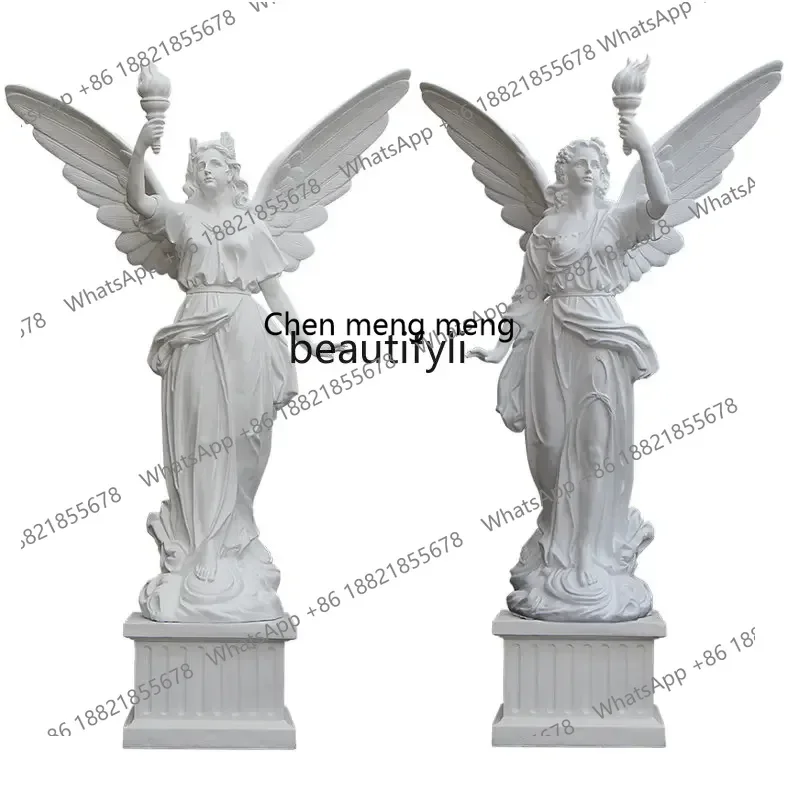 182C Sculpture Craft Decoration Floor Bright Angel Luminous Bar Lobby Night Show GRP (Glass Reinforced Plastic) Artwork decorati
182C Sculpture Craft Decoration Floor Bright Angel Luminous Bar Lobby Night Show GRP (Glass Reinforced Plastic) Artwork decorati