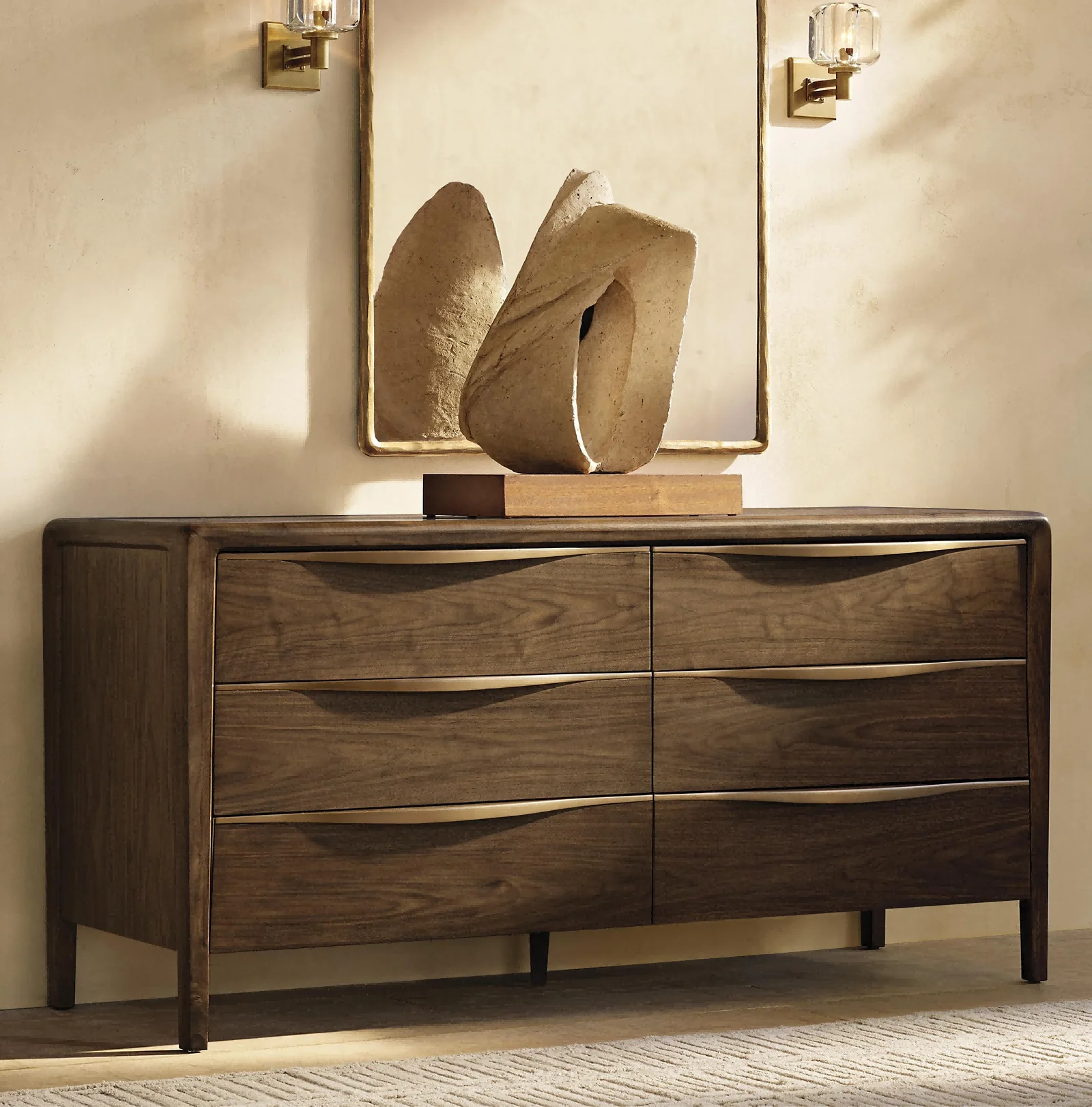 High Quality Luxury Design Handcrafted Solid Oak Wood Storage Furniture 6 Drawer Dresser
High Quality Luxury Design Handcrafted Solid Oak Wood Storage Furniture 6 Drawer Dresser