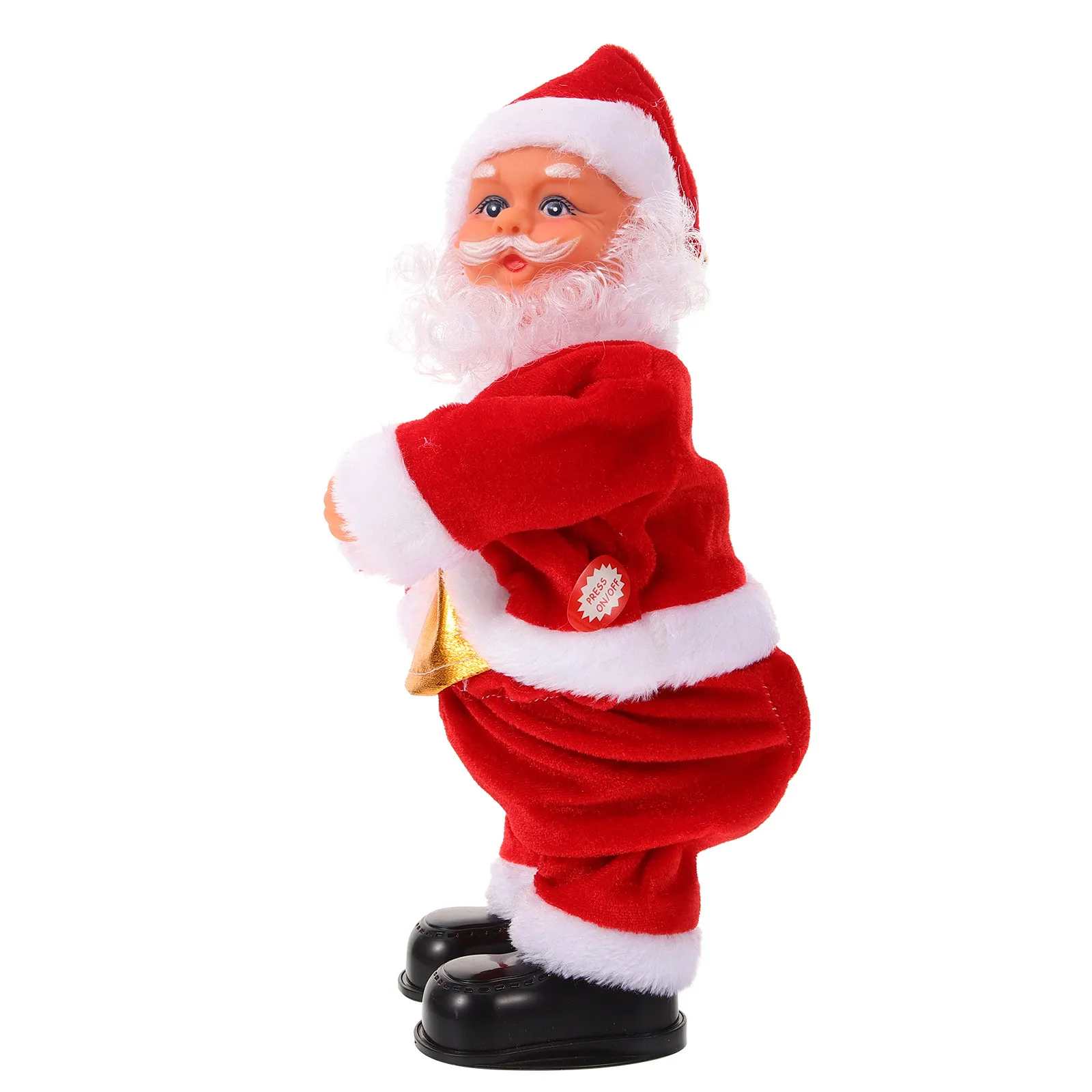 1Pcs Musical Santa Claus Electric Figure Walking Hip-Wiggling Singing Dancing Christmas Decoration Exquisite Costume Hand-Held
1Pcs Musical Santa Claus Electric Figure Walking Hip-Wiggling Singing Dancing Christmas Decoration Exquisite Costume Hand-Held