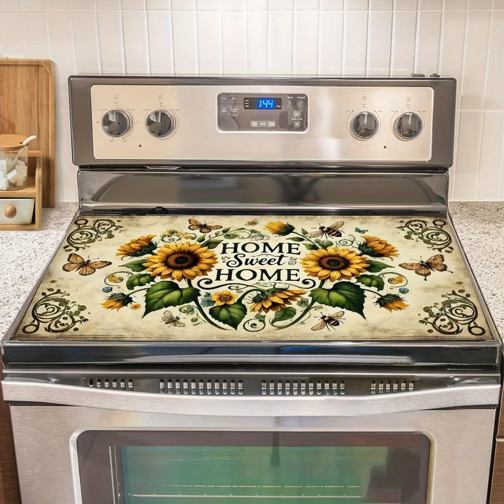 Термостойкий нескользящий коврик-накладка Sunflower Sweet Home для варочной панели, декор для кухни, цветочный узор
Термостойкий нескользящий коврик-накладка Sunflower Sweet Home для варочной панели, декор для кухни, цветочный узор