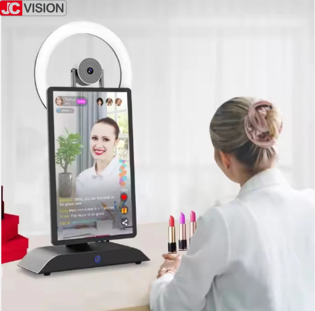 JCVISION New Arrival 15.6 Inch 2K Video Device Broadcast Equipment All-in-one Live Streaming Machine For Facebook Tiktok Youtube
JCVISION New Arrival 15.6 Inch 2K Video Device Broadcast Equipment All-in-one Live Streaming Machine For Facebook Tiktok Youtube