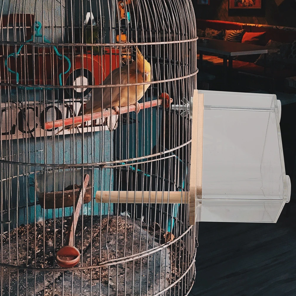 2Pcs Parrot Nest Transparent Bird House for Parakeets Lovebirds Breeding Box Acrylic Easy Clean Garden Pet Accessories
2Pcs Parrot Nest Transparent Bird House for Parakeets Lovebirds Breeding Box Acrylic Easy Clean Garden Pet Accessories