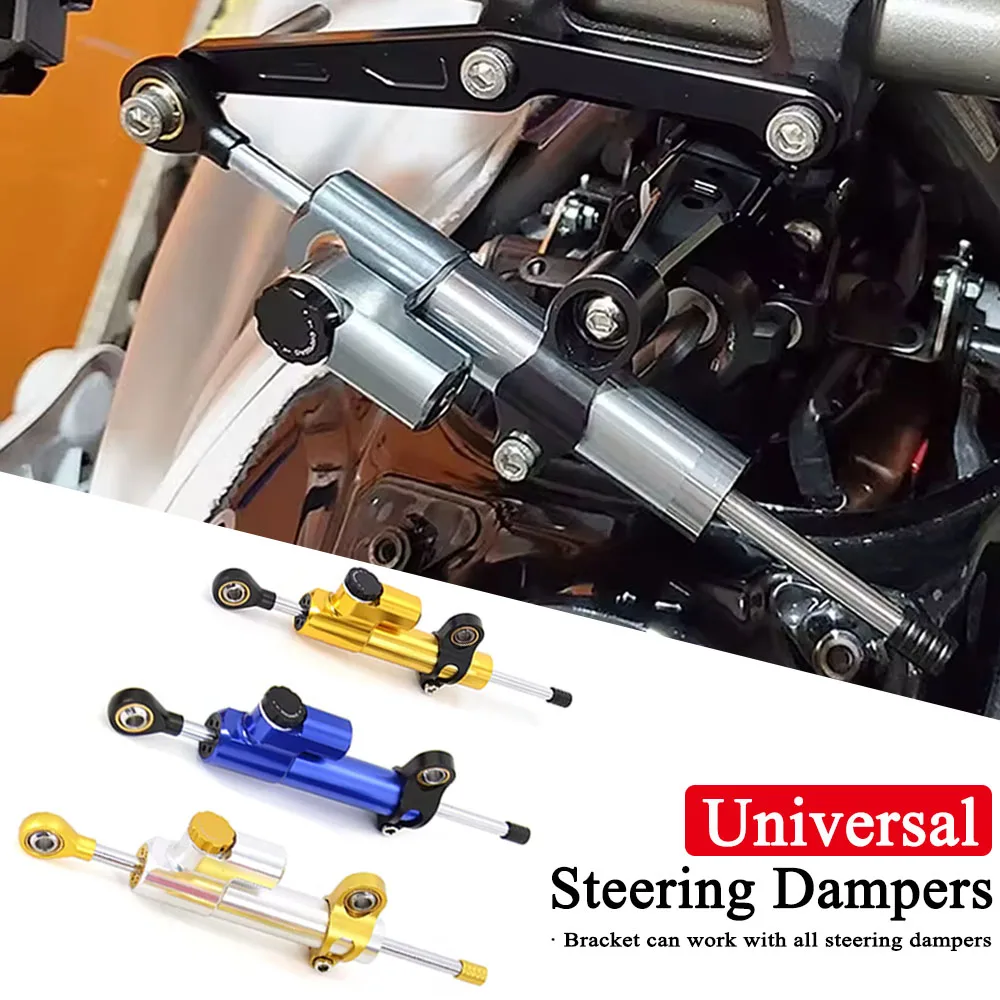 For Yamaha MT09 MT07 YZF R1 R6 FZ1 XJR1300 MT-07 Carbon fiber Universal Motorcycle Damper Steering Stabilize Safety Control
For Yamaha MT09 MT07 YZF R1 R6 FZ1 XJR1300 MT-07 Carbon fiber Universal Motorcycle Damper Steering Stabilize Safety Control