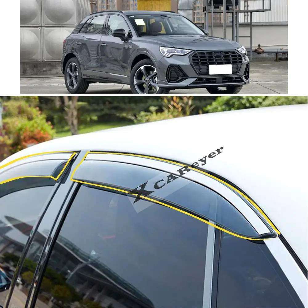 For AUDI Q3 F3 2019 2020 2021 2022 Car Body Styling Sticker Plastic Window Glass Wind Visor Rain/Sun Guard Vent Parts
For AUDI Q3 F3 2019 2020 2021 2022 Car Body Styling Sticker Plastic Window Glass Wind Visor Rain/Sun Guard Vent Parts