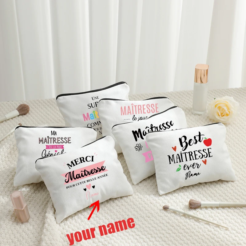 MERCT Maitresse Custom Corduroy Toiletries Bag Organizer Travel Storage Zipper Pouch Personalized Name Portable Makeup Bags Gift
MERCT Maitresse Custom Corduroy Toiletries Bag Organizer Travel Storage Zipper Pouch Personalized Name Portable Makeup Bags Gift
