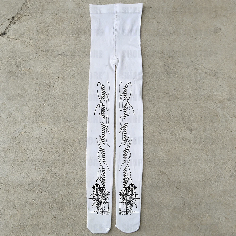 Aesthetics Y2k women's pantyhose pantyhose streetwear letter geometric print cute Grunge sexy punk women's pantyhose
Aesthetics Y2k women's pantyhose pantyhose streetwear letter geometric print cute Grunge sexy punk women's pantyhose