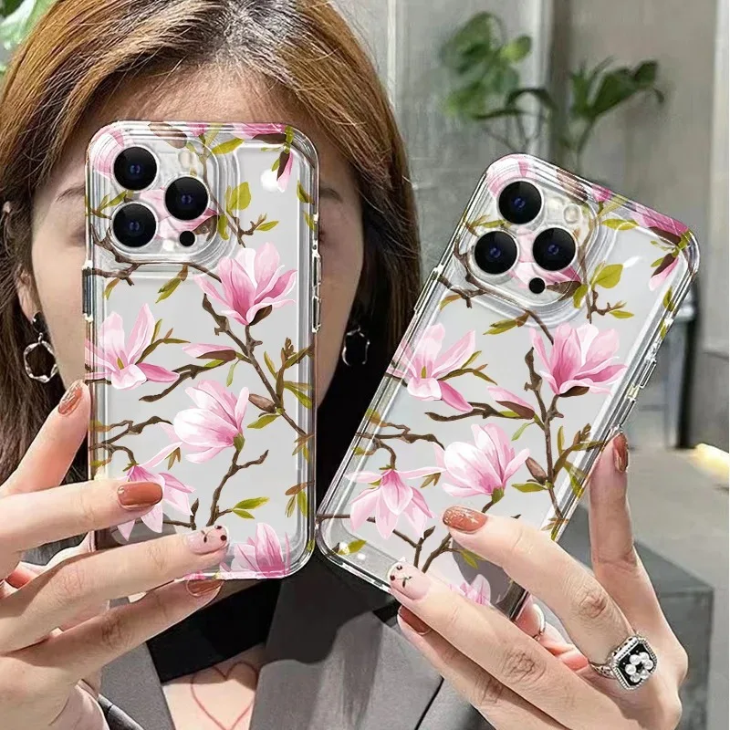 Elegant Pink Magnolia Flower Phone Case For Samsung S20 S21 S22 Plus S23 S24 FE S25 Note 20 Ultra A15 A16 A23 A24 A25 5G Case
Elegant Pink Magnolia Flower Phone Case For Samsung S20 S21 S22 Plus S23 S24 FE S25 Note 20 Ultra A15 A16 A23 A24 A25 5G Case
