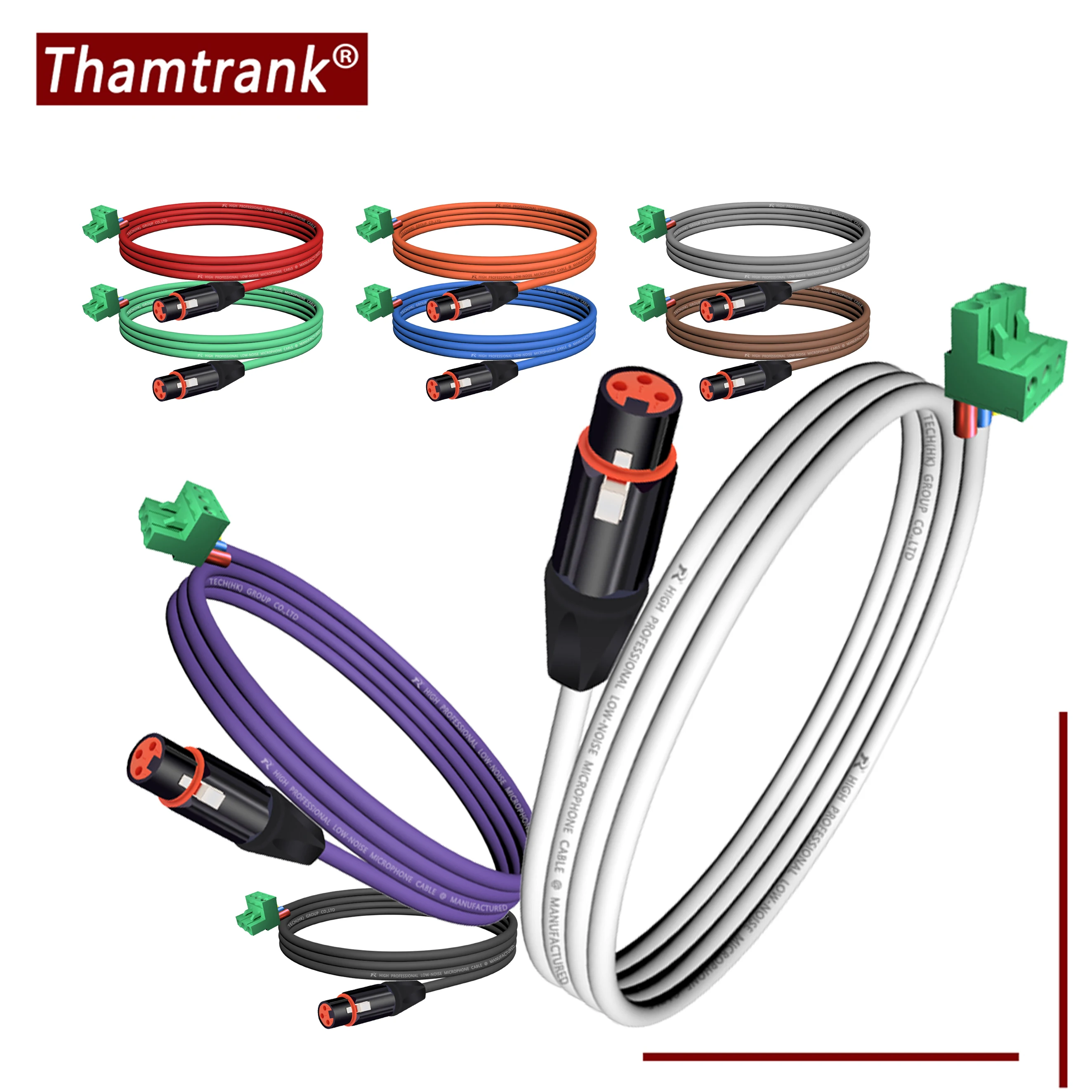 3-core XLR to Phoenix Terminal Audio Cable designed for audio and industrial connectivity,low-noise,balanced audio transmission
3-core XLR to Phoenix Terminal Audio Cable designed for audio and industrial connectivity,low-noise,balanced audio transmission