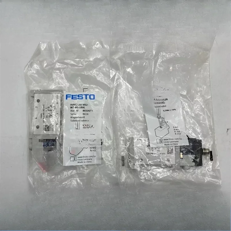 Parts for FESTO solenoid valve VUVG L10 M52 MT 1P3 1H2L W1 574359 578163
Parts for FESTO solenoid valve VUVG L10 M52 MT 1P3 1H2L W1 574359 578163
