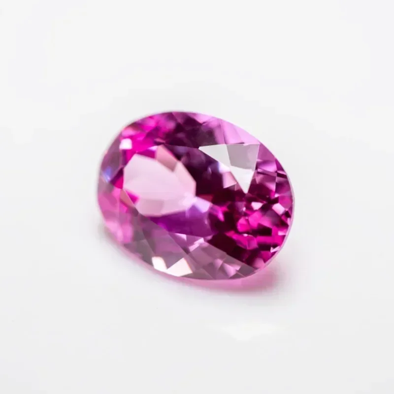 NEW Lab Grown Sapphire Pink Color Oval Shape Charms Gemstones Beads for Diy Jewelry Making Material Selectable AGL Certificate
NEW Lab Grown Sapphire Pink Color Oval Shape Charms Gemstones Beads for Diy Jewelry Making Material Selectable AGL Certificate