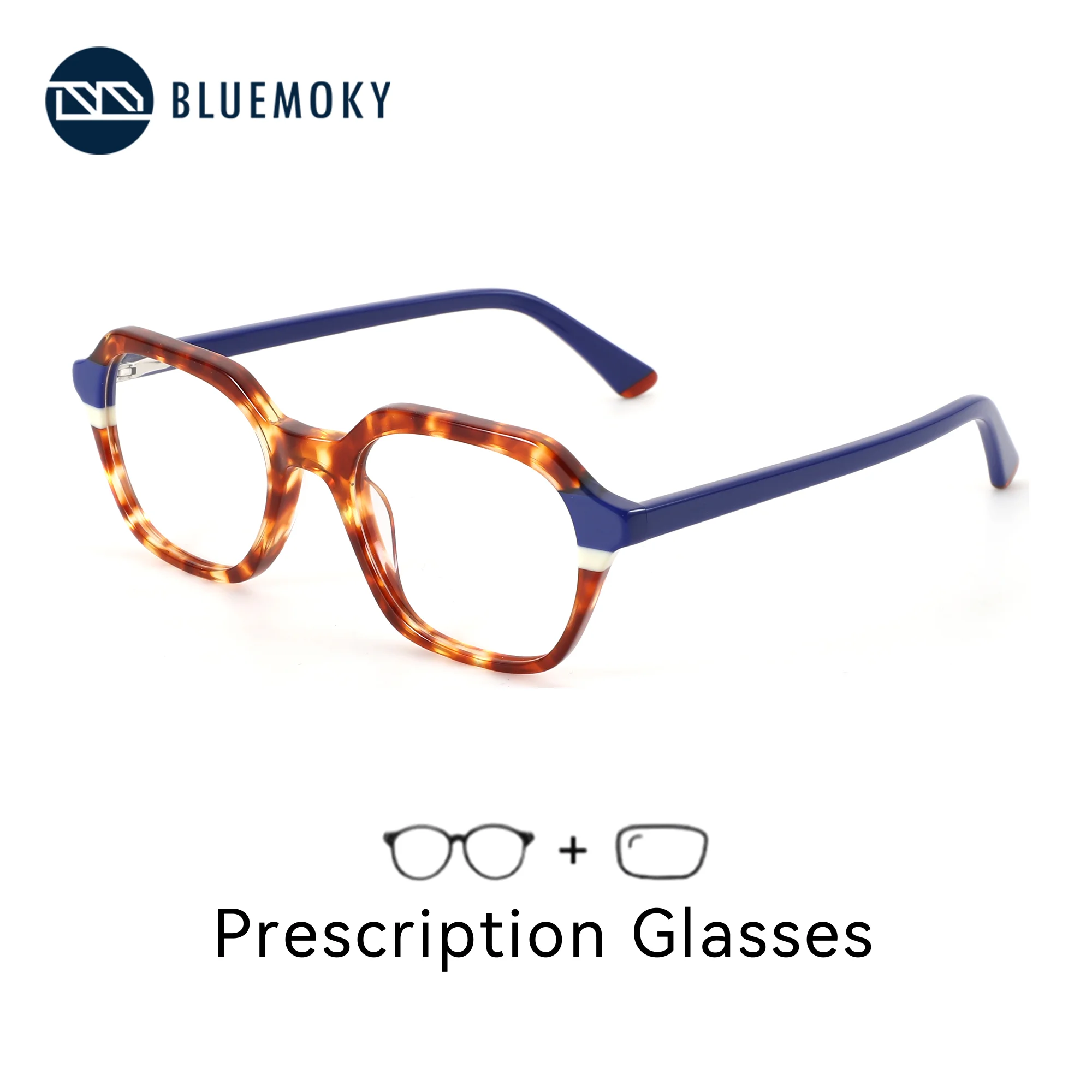 BLUEMOKY (XXS Size) Fashion Women Acetate Polygon Progressive Lenses With Medical Prescription Myopia Eyeglasses
BLUEMOKY (XXS Size) Fashion Women Acetate Polygon Progressive Lenses With Medical Prescription Myopia Eyeglasses