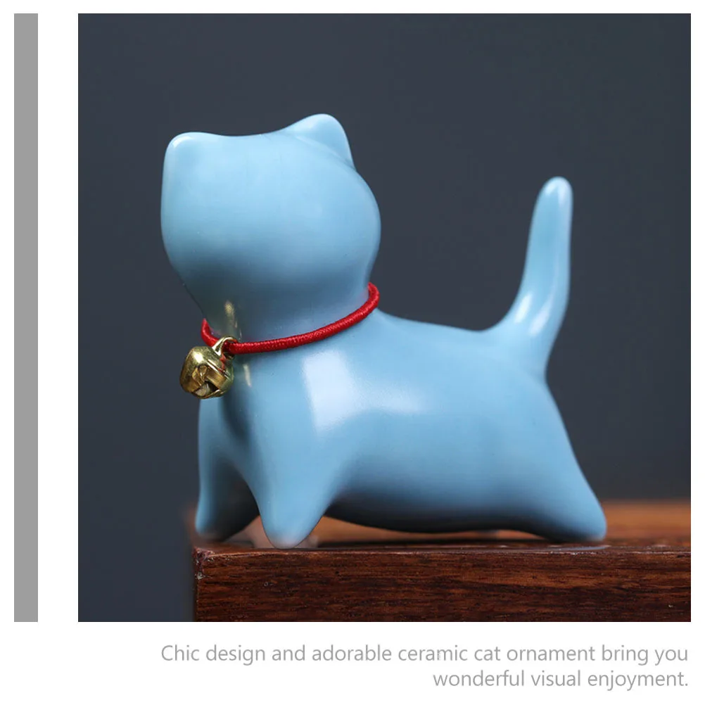 Ceramic Cat Ornament Chic Creative Desktop Decor Adorable Mini Cat Figurines Cute Home Decoration Tiny Animals Figures
Ceramic Cat Ornament Chic Creative Desktop Decor Adorable Mini Cat Figurines Cute Home Decoration Tiny Animals Figures