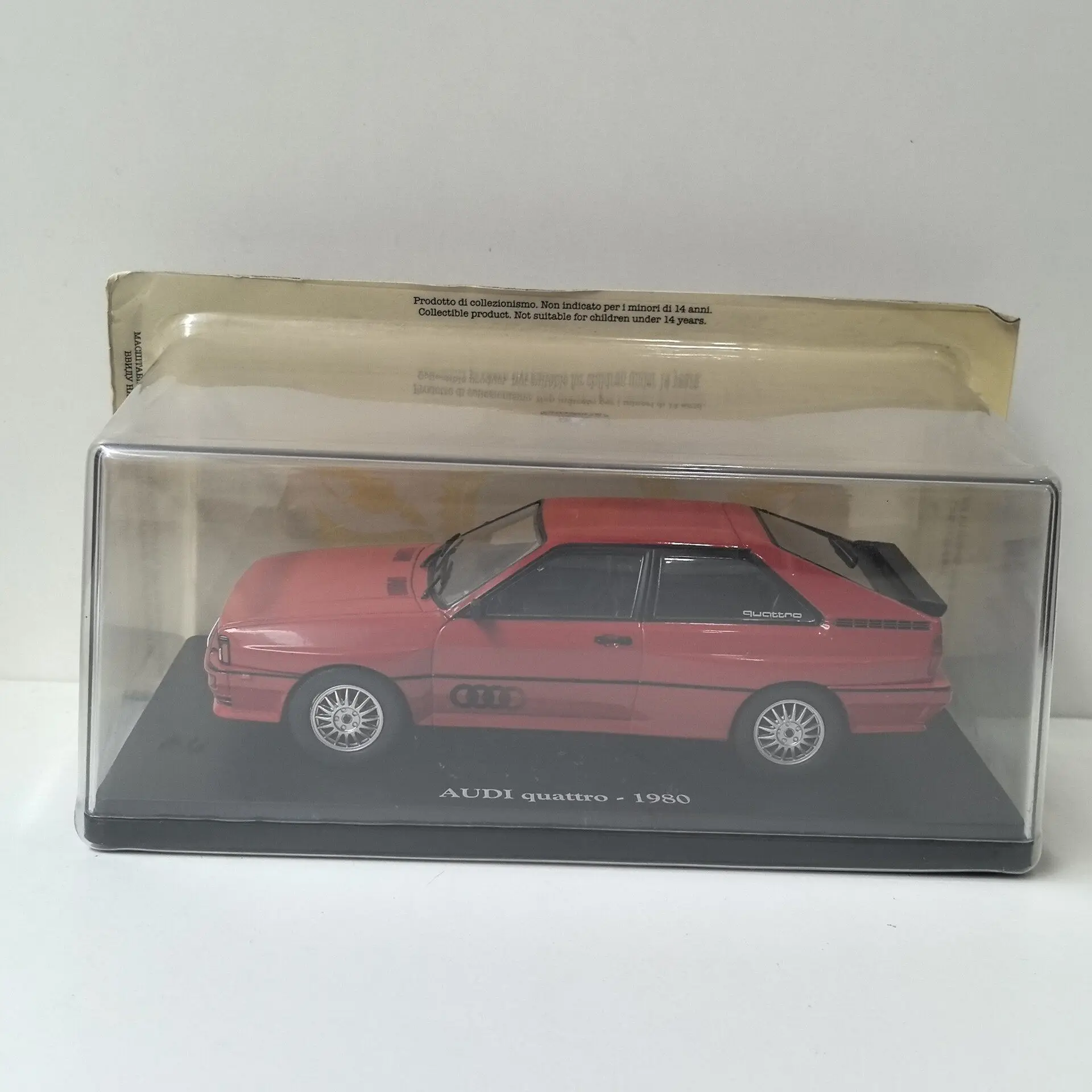Diecast IXO 1/24 Scale AUDI QUATTRO 1980 K2 Alloy Car Model
Diecast IXO 1/24 Scale AUDI QUATTRO 1980 K2 Alloy Car Model