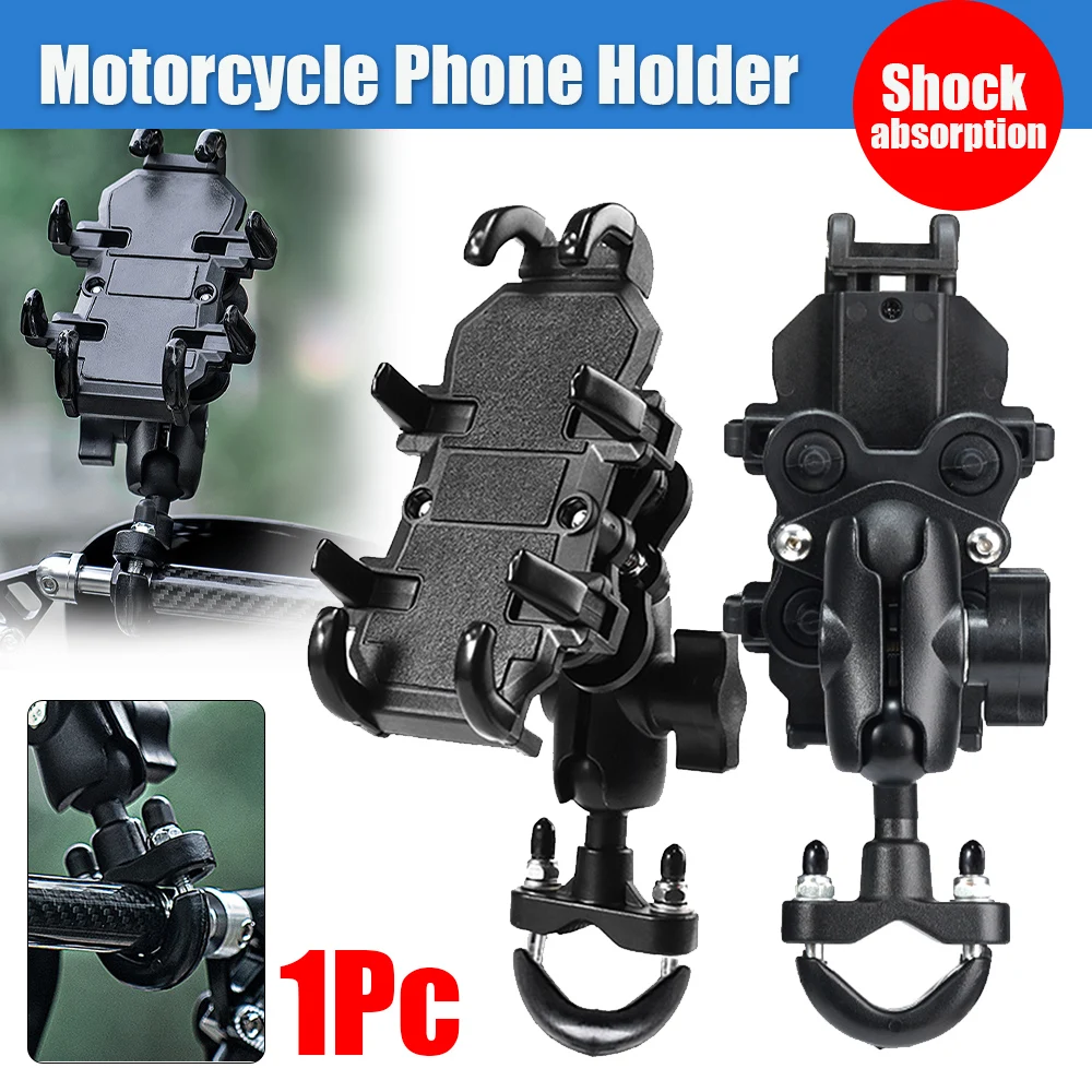 Motorcycle Phone Holder shock absorption anti-vibration mobile phone stand bike riding Shockproof Clip navigation stand
Motorcycle Phone Holder shock absorption anti-vibration mobile phone stand bike riding Shockproof Clip navigation stand