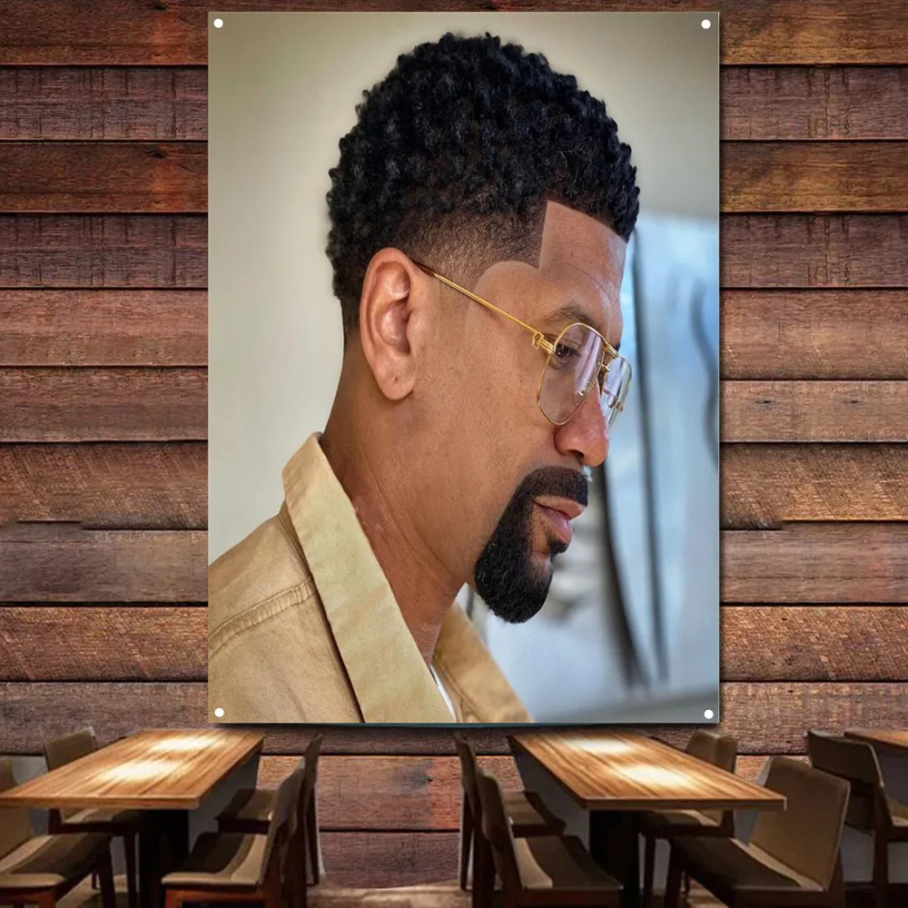 Types of fade haircut Black man Flag Digital Printing Banner Hairstyling Poster for Barber Shop Wall Art Indoor Tapestry Decor
Types of fade haircut Black man Flag Digital Printing Banner Hairstyling Poster for Barber Shop Wall Art Indoor Tapestry Decor