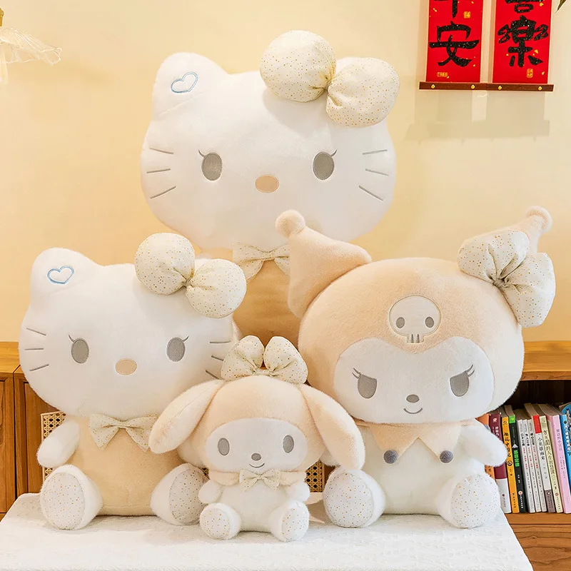 55 см Sanrio, Hello Kitty теплая плюшевая кукла серии Yang Kuromi My Melody, плюшевая игрушечная подушка, детский подарок на день рождения, мультяшная игрушка
55 см Sanrio, Hello Kitty теплая плюшевая кукла серии Yang Kuromi My Melody, плюшевая игрушечная подушка, детский подарок на день рождения, мультяшная игрушка