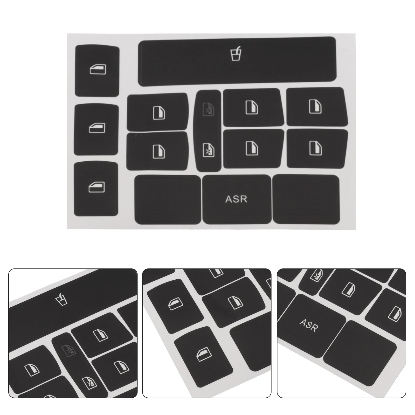 Car Interior Button Repair Decal Sticker For A3 8L/8P Cup Holder Window Switch Decals Repair Worn Button Knob Switch
Car Interior Button Repair Decal Sticker For A3 8L/8P Cup Holder Window Switch Decals Repair Worn Button Knob Switch