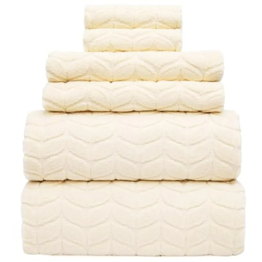 Bath towels for home use, 100 zero-twist long-staple cotton, papyrus color, ultra soft 700 GSM luxury absorbent quick-drying 6-
Bath towels for home use, 100 zero-twist long-staple cotton, papyrus color, ultra soft 700 GSM luxury absorbent quick-drying 6-