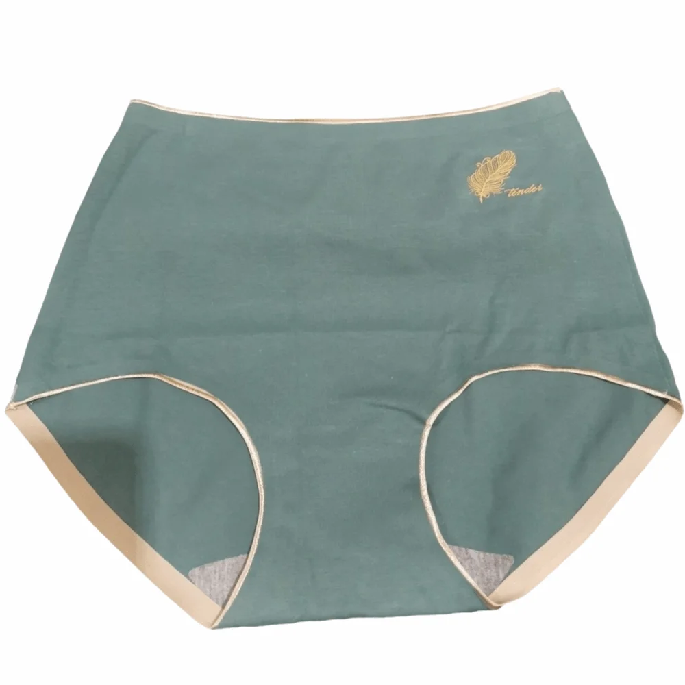 Sexy Elastic Fitness Cotton High-waist Feather Breathable Lingerie Graphene Crotch Panties Women Underwear Seamless Briefs
Sexy Elastic Fitness Cotton High-waist Feather Breathable Lingerie Graphene Crotch Panties Women Underwear Seamless Briefs