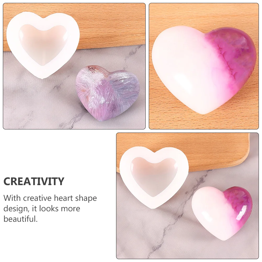 2 Pcs Crystal Glue Love Mould Desktop Layout DIY Heart Shape Molds Tools Epoxy Decorations Hanging Tag Earrings
2 Pcs Crystal Glue Love Mould Desktop Layout DIY Heart Shape Molds Tools Epoxy Decorations Hanging Tag Earrings