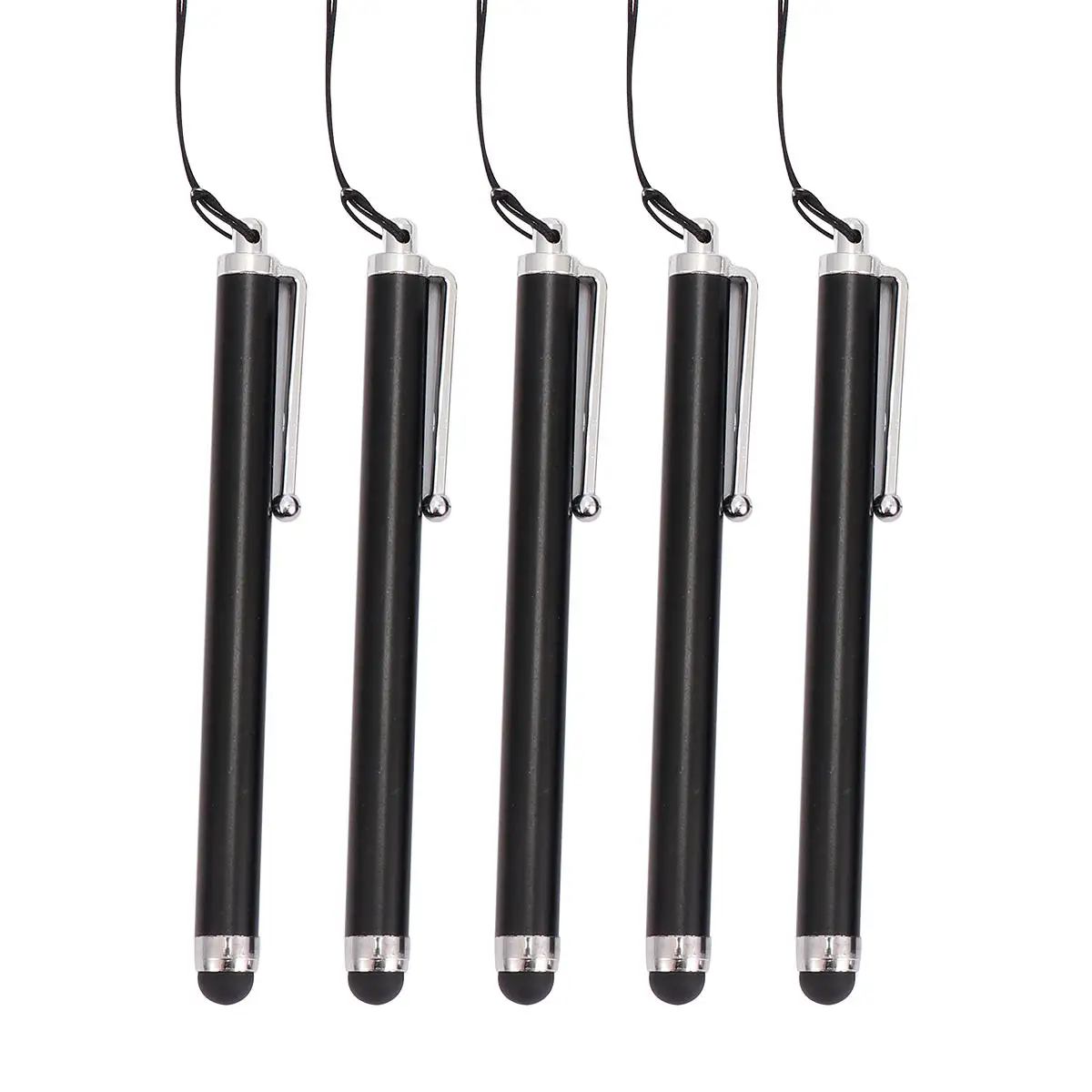 5pcs Capacitive Stylus Stylus With Anti-Lost Lanyard Anti-lost Lanyard Touch Screen Phone Tablet Writing Drawing Flexible
5pcs Capacitive Stylus Stylus With Anti-Lost Lanyard Anti-lost Lanyard Touch Screen Phone Tablet Writing Drawing Flexible
