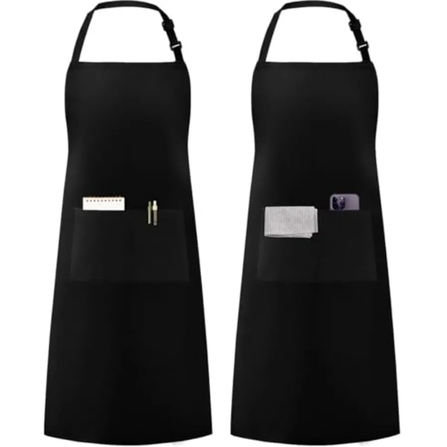 Syntus Apron for Men Women, Adjustable Cooking Kitchen Chef Aprons with 2 Pockets
Syntus Apron for Men Women, Adjustable Cooking Kitchen Chef Aprons with 2 Pockets