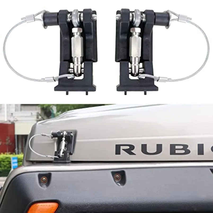 TJ Hood Latches Locking Hood Latch Catch Kit for Jeep Wrangler TJ 1997-2006 Eliminates Hood Flutter 1 Pair
TJ Hood Latches Locking Hood Latch Catch Kit for Jeep Wrangler TJ 1997-2006 Eliminates Hood Flutter 1 Pair