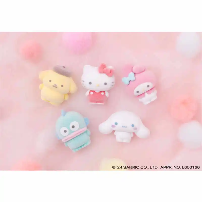 Bandai Gashapon Flocked Mini Figure HelloKitty My Melody Pompompurin Cinnamoroll Hangyodon Collectible Adult Collection
Bandai Gashapon Flocked Mini Figure HelloKitty My Melody Pompompurin Cinnamoroll Hangyodon Collectible Adult Collection