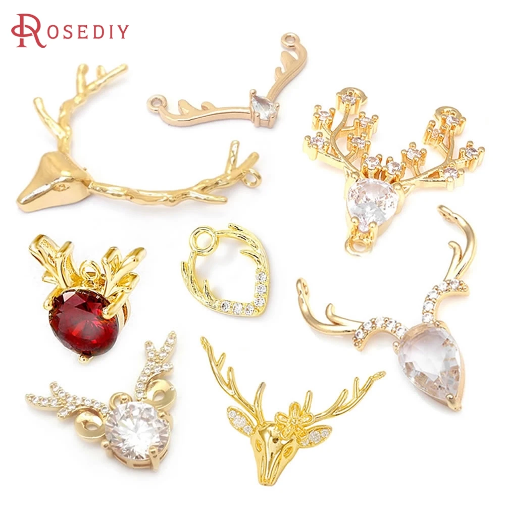 Brass Deer Head Connect Charms Necklaces Pendants Jewelry Making Supplies Diy Necklaces Earrings Bracelets Findings Accessories
Brass Deer Head Connect Charms Necklaces Pendants Jewelry Making Supplies Diy Necklaces Earrings Bracelets Findings Accessories