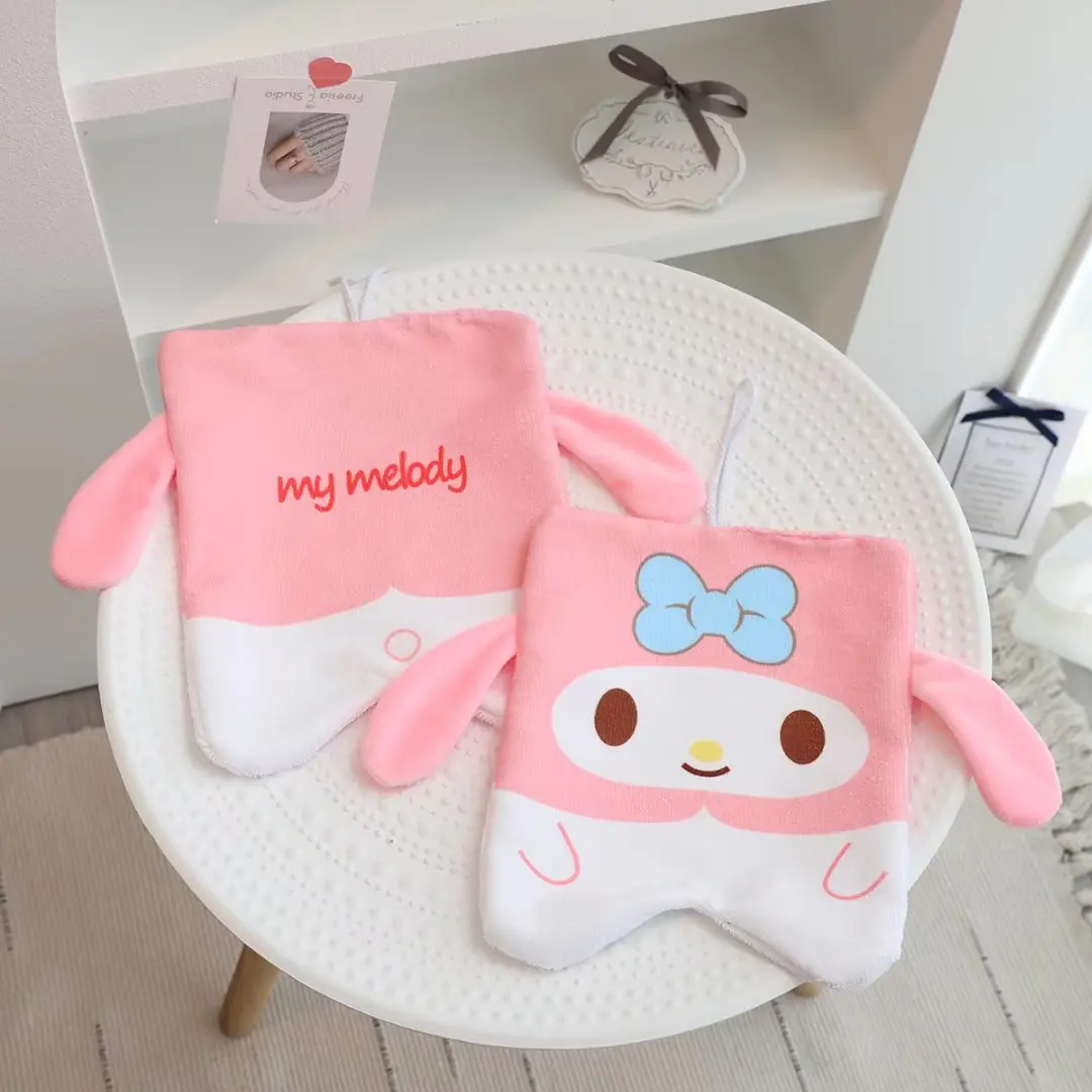 Cute Sanrio thickened hand towel hanging household kitchen wipes cartoon drool towel handkerchiefs children absorbent towel
Cute Sanrio thickened hand towel hanging household kitchen wipes cartoon drool towel handkerchiefs children absorbent towel