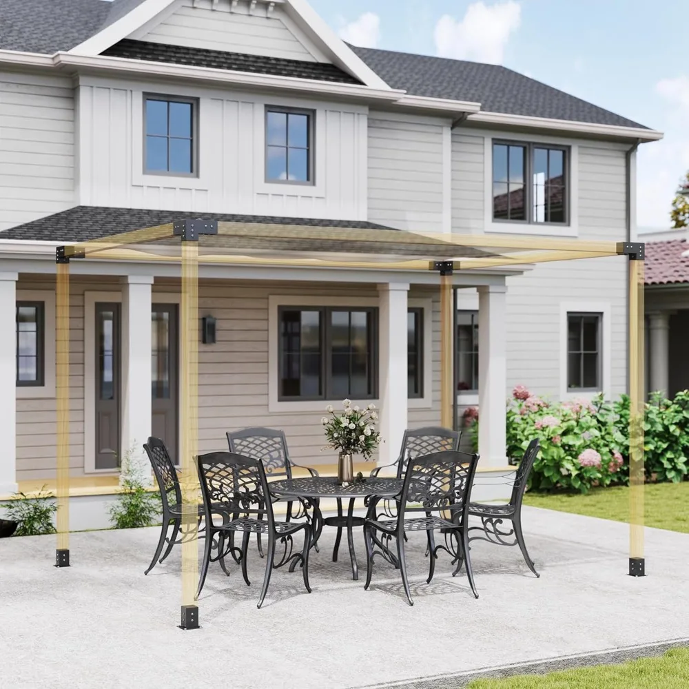 Комплект кронштейнов для перголы своими руками с 3-ходовыми углами и стопорами для пиломатериалов 4x4, включает винты — простая сборка
Комплект кронштейнов для перголы своими руками с 3-ходовыми углами и стопорами для пиломатериалов 4x4, включает винты — простая сборка