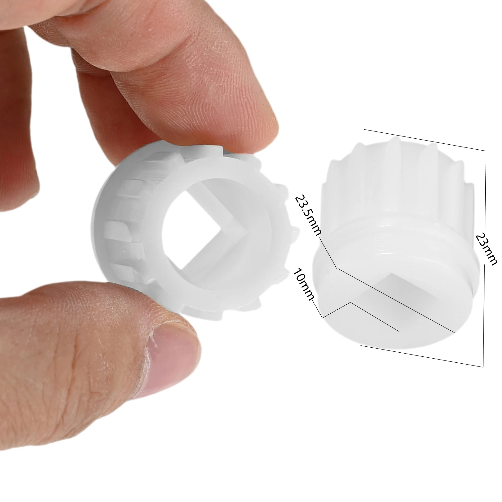 2pcs Plastic Mincer Gears Meat Grinder Sleeve Screw Coupling for Bork Vitek VT-1671 1672 1673 1677 RMG 1203-8 Scarlett Kambrook
2pcs Plastic Mincer Gears Meat Grinder Sleeve Screw Coupling for Bork Vitek VT-1671 1672 1673 1677 RMG 1203-8 Scarlett Kambrook