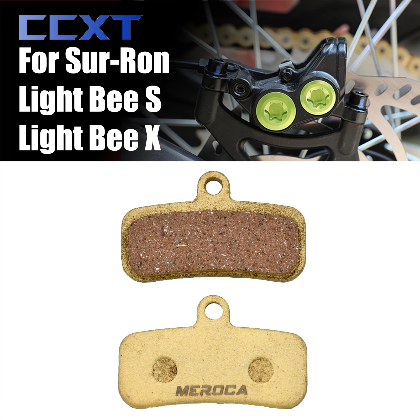 Electric Motocross Front and Rear Silent Brake Pads For Sur-Ron Light Bee Surron Sur Ron Electric Dirt Bike Universal Parts
Electric Motocross Front and Rear Silent Brake Pads For Sur-Ron Light Bee Surron Sur Ron Electric Dirt Bike Universal Parts