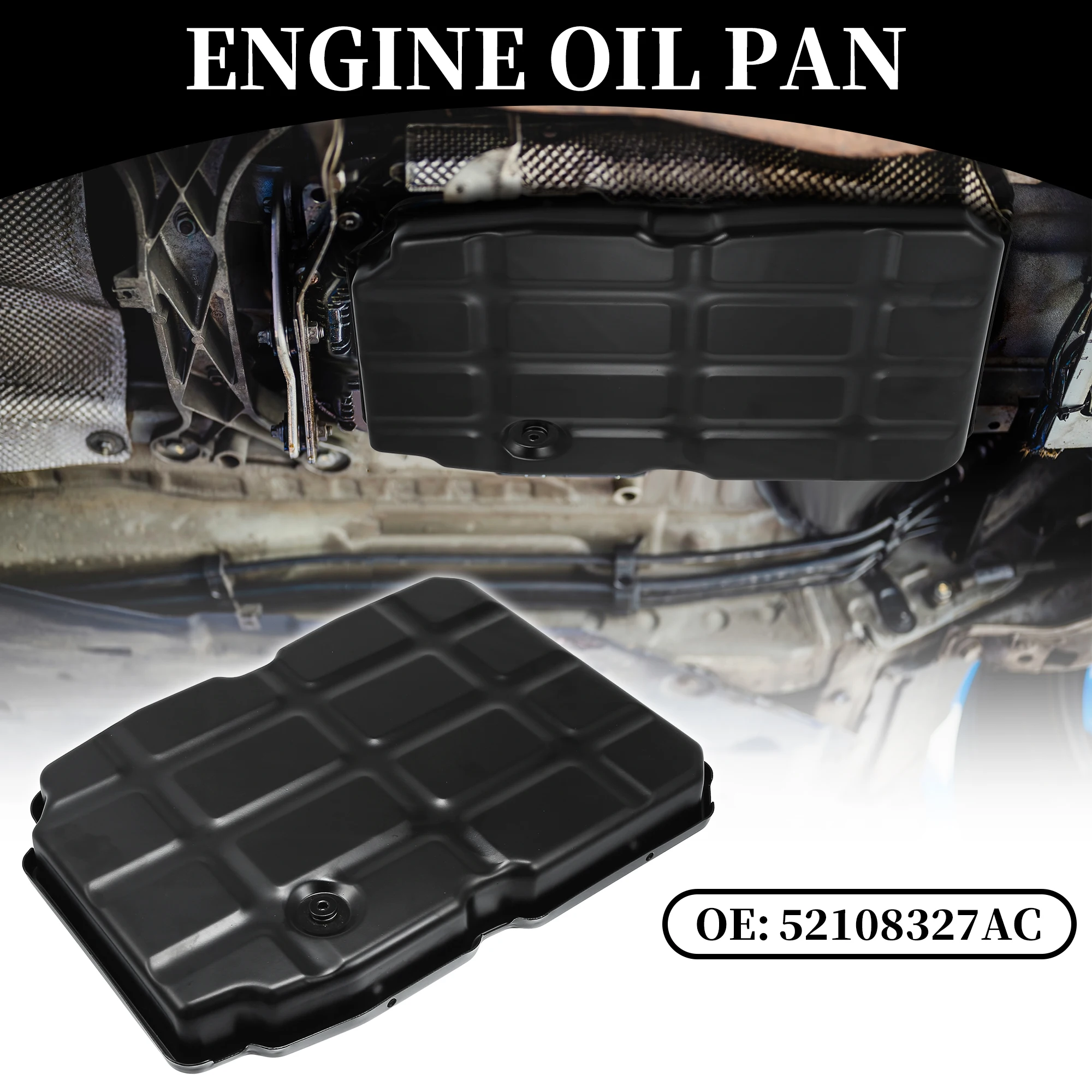 UXCELL Engine Oil Pan No.52108327AC Transmission Oil Pan for Chrysler 300 2005-2014
UXCELL Engine Oil Pan No.52108327AC Transmission Oil Pan for Chrysler 300 2005-2014