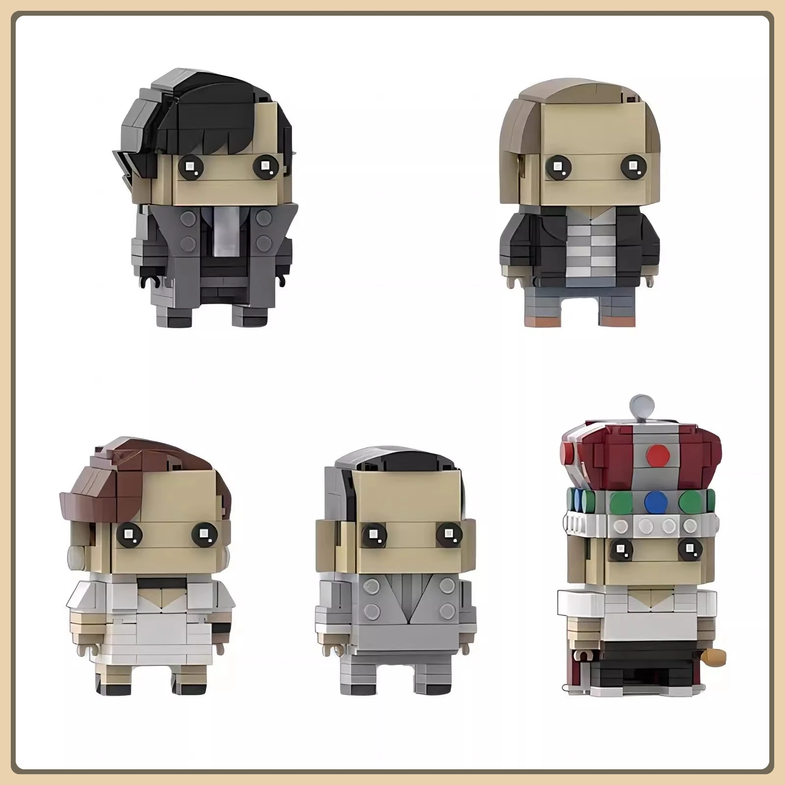 MOC Detective Movie Sherlocked Figures Watson Irene Jim Moriarty Brickheadz Sets Building Blocks Kid Toys Bricks Christmas Gifts
MOC Detective Movie Sherlocked Figures Watson Irene Jim Moriarty Brickheadz Sets Building Blocks Kid Toys Bricks Christmas Gifts