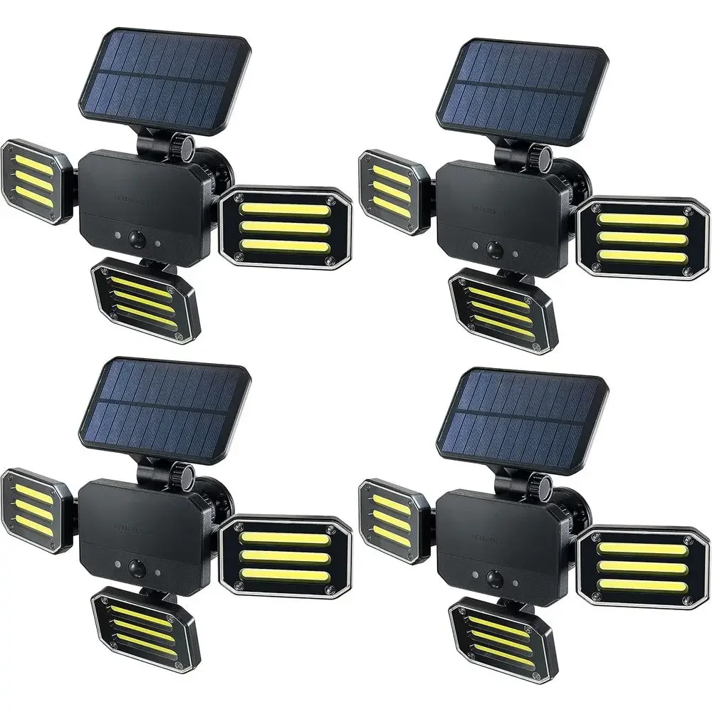 Bionic Floodlight Solar Light Outdoor Waterproof Patio Light Motion Sensor Outdoor Lights w/ Remote Control 3 Heads Wall Lights
Bionic Floodlight Solar Light Outdoor Waterproof Patio Light Motion Sensor Outdoor Lights w/ Remote Control 3 Heads Wall Lights