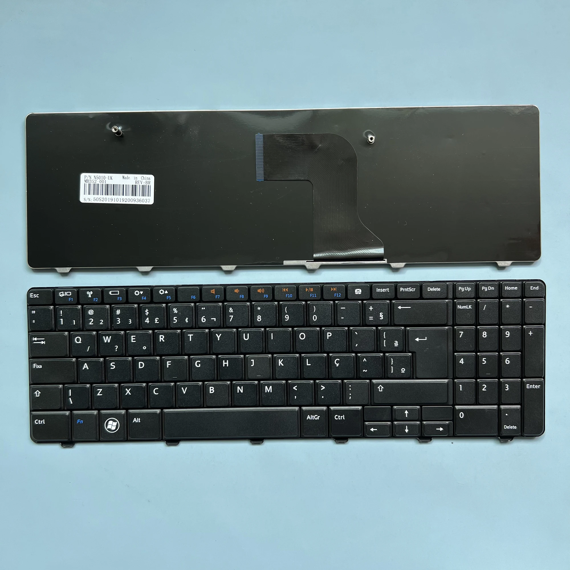 Бразильская Клавиатура для ноутбука XIN для Dell Inspiron 15R N5010 N5010D M5010 M501R, Бразилия, Новинка
Бразильская Клавиатура для ноутбука XIN для Dell Inspiron 15R N5010 N5010D M5010 M501R, Бразилия, Новинка