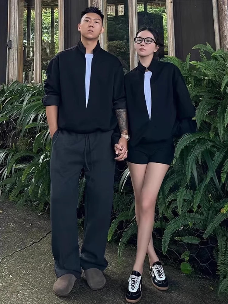 Мужской и женский комплект из тяжелого толстовки, повседневный драпированный осенний ансамбль Faion, длинные брюки-свеча, комплект для пары
Мужской и женский комплект из тяжелого толстовки, повседневный драпированный осенний ансамбль Faion, длинные брюки-свеча, комплект для пары