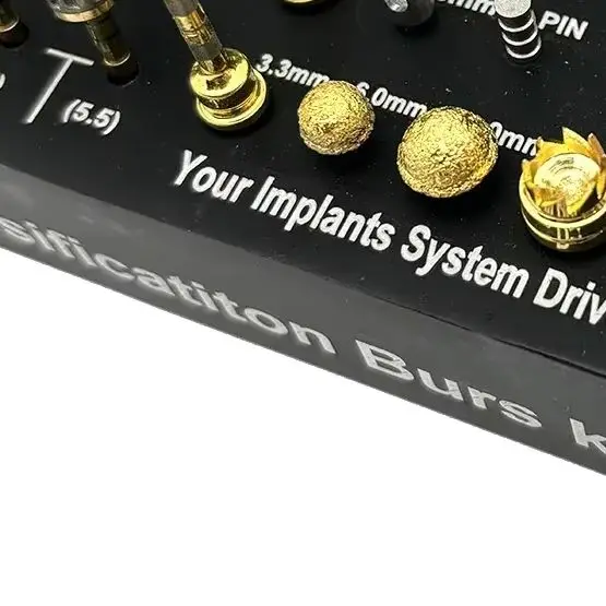 29Pcs Dental Implant Kit Osseodensification Burs Set with Bone Saw Disk Membrane & Tissue Punch for Dentist Surgery
29Pcs Dental Implant Kit Osseodensification Burs Set with Bone Saw Disk Membrane & Tissue Punch for Dentist Surgery