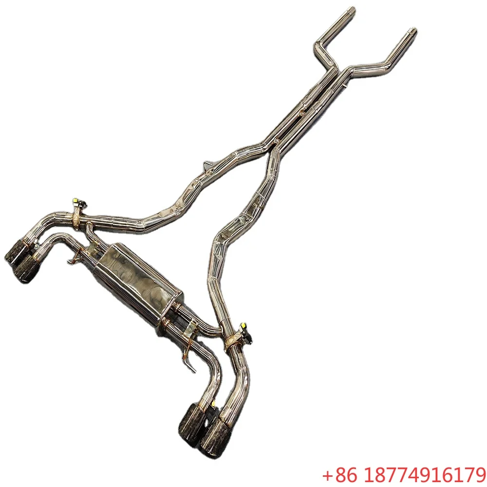 MM Hot Sale OEM Factory Catback Exhaust Pipe for X5M/X6M F85/F86/F95/F96 4.4TT 2015-- Exhaust Valvetronic SS304 X/H Pipe
MM Hot Sale OEM Factory Catback Exhaust Pipe for X5M/X6M F85/F86/F95/F96 4.4TT 2015-- Exhaust Valvetronic SS304 X/H Pipe
