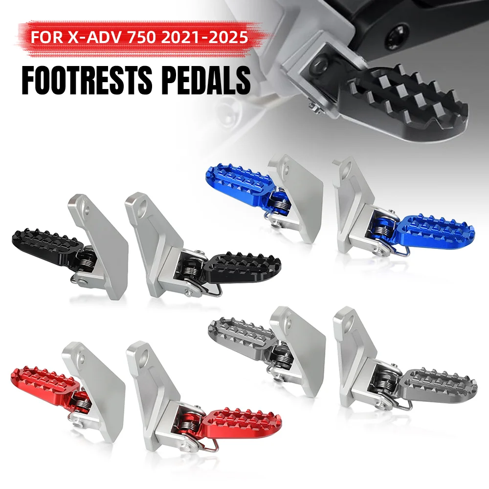 FOR HONDA X-ADV 750 2021 2022 2023 2024 2025 Motorcycle Driver Off-Roading Foot Pegs Accessories CNC Aluminium XADV X ADV 750
FOR HONDA X-ADV 750 2021 2022 2023 2024 2025 Motorcycle Driver Off-Roading Foot Pegs Accessories CNC Aluminium XADV X ADV 750