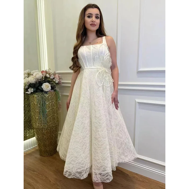 French Vintage Dress 2025 Summer Suspender Mid-length Fishbone Waist 3d Flowers Lace Sexy Slim Long Lace Party Ball Gown Dress
French Vintage Dress 2025 Summer Suspender Mid-length Fishbone Waist 3d Flowers Lace Sexy Slim Long Lace Party Ball Gown Dress